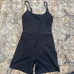 Garage Black Romper